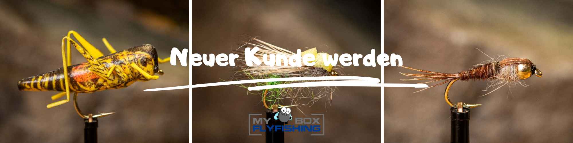 Neuer Kunde werden bei MyFlyFishingBox und Rabatte erhalten